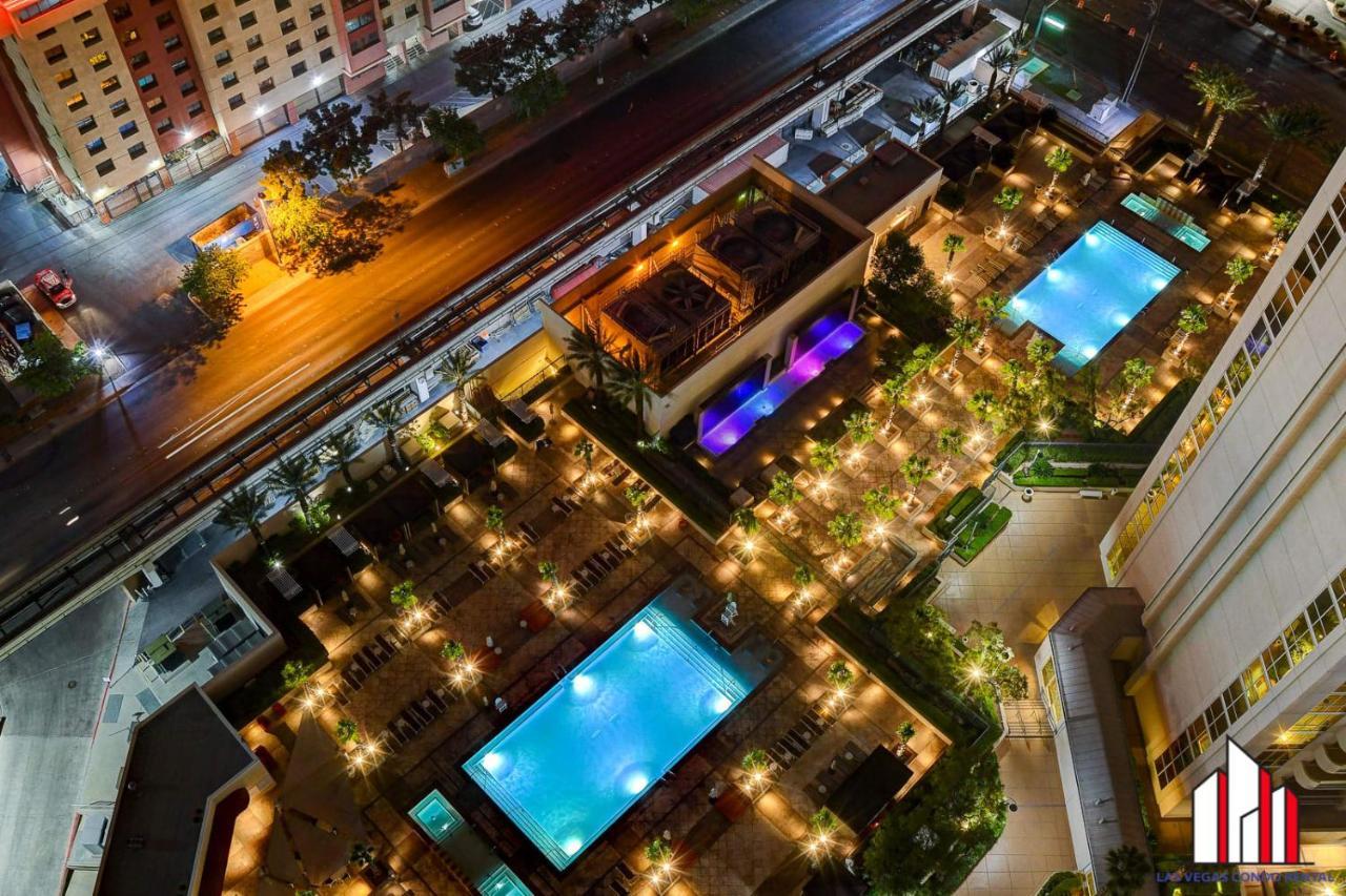 Mgm Signature-28-705 F1 Track & Strip View Balcony ラスベガス エクステリア 写真
